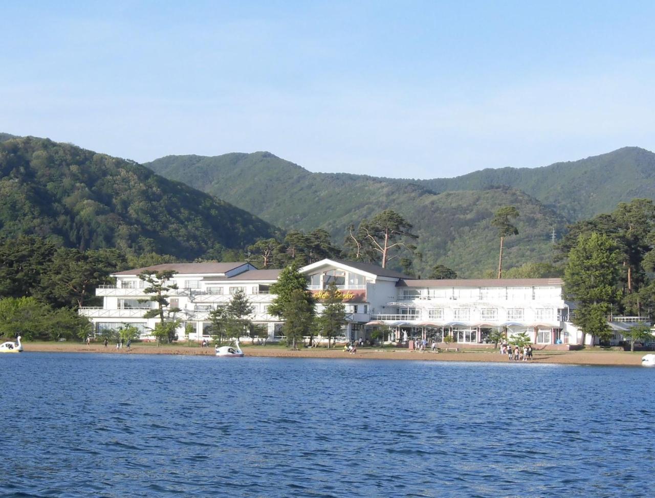 Lakeside Banko Hotel Inawashiro Ngoại thất bức ảnh